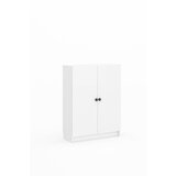 Hanah home Polica za knjige Bili 3 Shelf 2 Lid | Eponuda.com