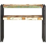 vidaXL Konzolna mizica 90x30x75 cm trden predelan les | Shoptok.si