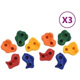vidaXL kamenje za penjanje 30 kom PE raznobojno Cijene