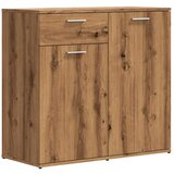 Maison Chic Komoda - Predalnik artisian hrast 80x36x75 cm konstruiran les, (21717572) Cene