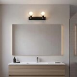  Kupatilsko zidno svetlo POLA 2xG9/5W/230V IP44 crno/prozirno | Eponuda.com