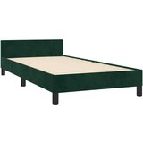  Okvir za krevet bez madraca tamnozeleni 90x200 cm baršunasti | shoptok.hr