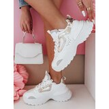 DStreet Sneakersy damskie na platformie CELESTIC białe | Shoptok.si