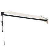  Automatska tenda na uvlačenje krem 3 x 2,5 m | shoptok.hr