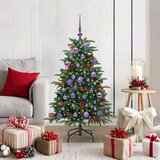 vidaXL Umjetno božićno drvce Zelena 120 cm PVC i Metal i Plastika | shoptok.hr