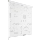 vidaXL Rolo senčilo za tuš 160x240 cm Splash Cene