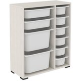 Hanah home višenamenska polica zen 2D2K6U moonstone white Cene