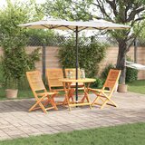vidaXL Set od 2 Prirodno drvo Masivno akacijino drvo Ø 90x75 cm Cijene