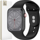 TECH-PROTECT SILIKONSKI OVITEK ZA APPLE WATCH 4 5 6 7 8 9 SE 38 40 41 MM ČRN, (21974526) | Shoptok.si