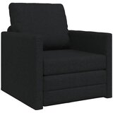  Krevet na razvlačenje Crna 74 x 77 x 81 cm tkanina | shoptok.hr
