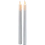 LED sveče v kompletu 2 ks na baterije (višina 25 cm) Sara Crown –