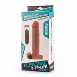 Lovetoy Vibracijski podaljšek za penis Pleasure X-Tender 20cm