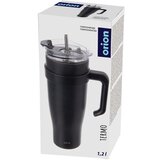 Orion Crna termo šalica sa slamkom 1,2 l Termo – | shoptok.hr