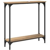  Konzolna stolica Umjetnički hrast 75 x 22,5 x 75 cm | Eponuda.com