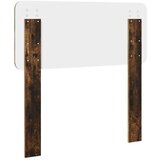  Uzglavlje s uzglavljem Dimljeni hrast 90 cm Konstruirano drvo | shoptok.hr
