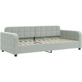  Dnevni krevet na razvlačenje svjetlosivi 90 x 200 cm baršunasti | shoptok.hr
