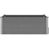  Visoka greda WPC 150x50x54 cm siva | Shoptok.si
