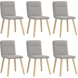  Jedilni stoli 6 kosov Cloud Grey Fabric, (21822502) | Shoptok.si