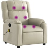 Maison Chic masažni stol - Relax naslanjač krem umetno usnje, (22061295) | Shoptok.si