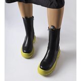 Gemre Black ankle boots on a colorful sole Delebio | ePonuda.com