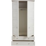 Hom`in garderobna omara siva, bela | Shoptok.si