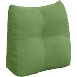 vidaXL Poglavni vzglavnik Svetlo zelena 45 x 24 x 50 cm Žamet | Shoptok.si