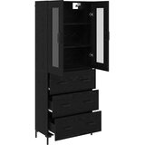  Highboard 2 kom. Crni hrast 69,5 x 34 x 180 cm | shoptok.hr