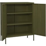 Ormarić za pohranu maslinasto zeleni 80 x 35 x 101,5 cm čelični | Eponuda.ba