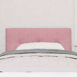  Uzglavlje Ružičasta 100 cm Baršun | shoptok.hr