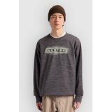 Burton M Oak Crew Pulover gotham gray htr Cene