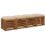  Set jastučića od 4 komada SOEST 4 pcs 100% poliester Krem Slike