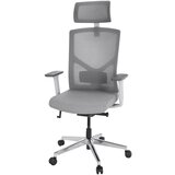 MID.YOU Pisarniški Stol Breton Pro W, Siva | Shoptok.si