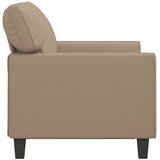  Dvosjed od tkanine boja cappuccina 120 cm od umjetne kože | shoptok.hr