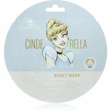 Mad Beauty Disney Princess Cinderella pomirjevalna tekstilna maska z vonjem sivke 25 ml