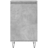  Komoda siva boja betona 40 x 35 x 70 cm od konstruiranog drva | shoptok.hr