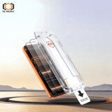 Tel Protect Dust-Free Easy Fit Full Glue 6D kaljeno staklo za iPhone 16 Pro/17 crno - 2 komada | shoptok.hr