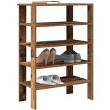 vidaXL stalak za cipele boja staro drvo 61x32x87,5cm konstruirano drvo | shoptok.hr