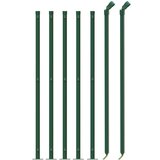  Ograda od žičane mreže s prirubnicom zelena 0 8 x 10 m | shoptok.hr