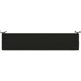  Jastučić za klupu SOEST 100% poliester Crna 180 x 40 x 5 cm Slike