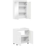  Set omaric z ogledalom s polico TULUM Bela Konstruiran les, (5000137122) | Shoptok.si