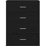  Kreveta s ladicama Crni hrast 60 x 39 x 80 cm Konstruirano drvo | shoptok.hr