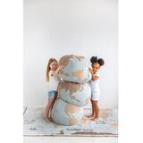 Lorena Canals Plavi/bež dječji tabure World Map – | shoptok.hr