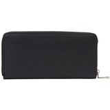 Calvin Klein Jeans Velika ženska denarnica Sculpted Zip Around LV04K1005G Črna | Shoptok.si