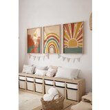 Wallity dekorativna slika 3Dartsohoset8, 33x48cm, 3 dela Cene