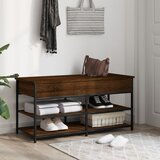 Klupa za cipele smeđa boja hrasta 100x42,5x50 cm drvena | Eponuda.ba
