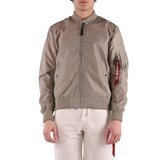 Alpha Industries Bomber jakna moški, bež barva | Shoptok.si