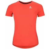 Odlo W CREW NECK S/S ZEROWEIGHT CHILL-TEC Ženska majica za trčanje, narančasta, veličina