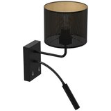  Zidna lampa LOFT SHADE 1xE27/60W+1xG9/8W/230V crna/zlatna | Eponuda.com