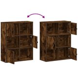  Regal za knjige boja hrasta 60x24x76,5 cm od konstruiranog drva | shoptok.hr