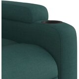  Električni naslanjač temno zeleno blago | Shoptok.si